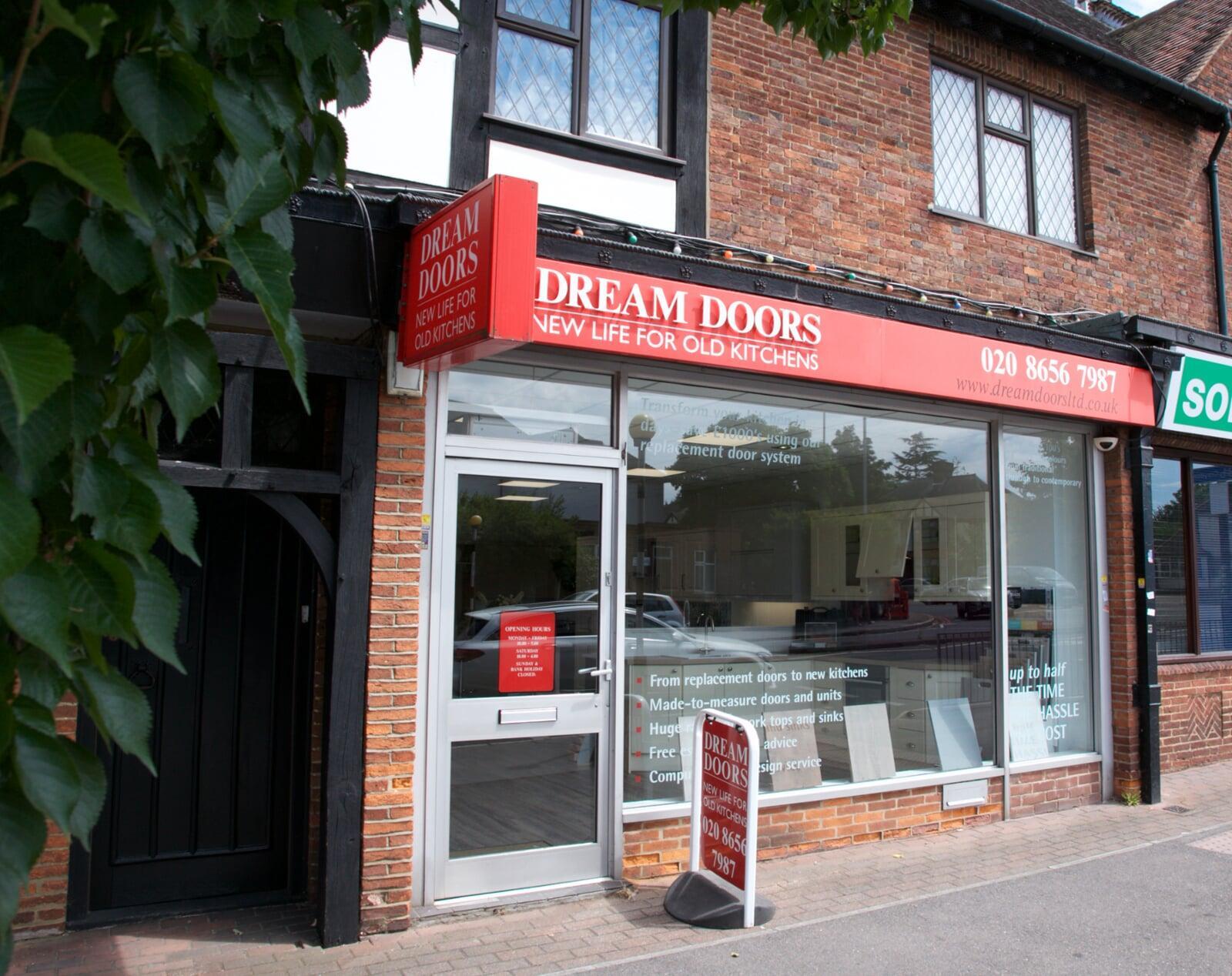 Dream Doors Croydon Shopfront